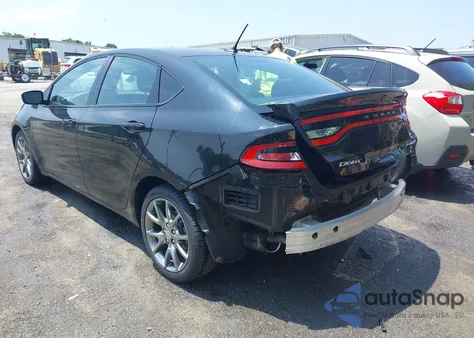 2015 Dodge Dart Sxt из США, поврежденный, VIN 1C3CDFBB0FD111799